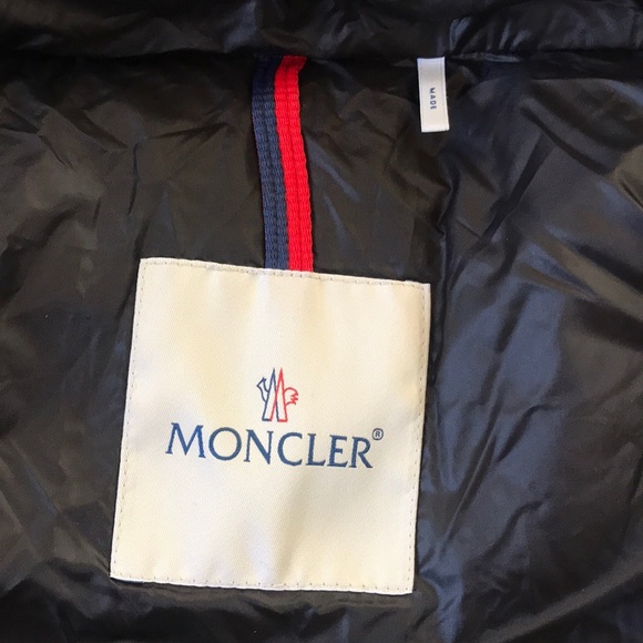 Moncler Hermine Grosgrain Water Resistant Coat - Picture 6 of 8